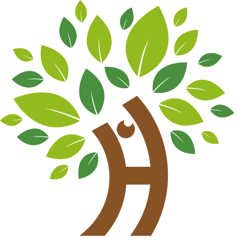 人物樹葉小樹矢量圖logo素材 logo png