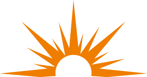 半個(gè)太陽矢量logo圖標(biāo) logo png