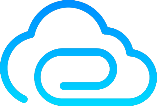 字母E藍色云朵矢量logo圖標 logo png