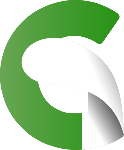 綠色字母G矢量logo圖標(biāo) logo png