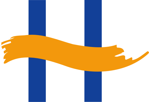 藍(lán)色字母H矢量logo圖標(biāo) logo png