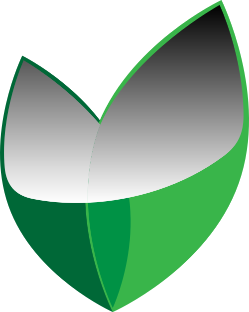 綠色葉子矢量logo圖標(biāo) logo png
