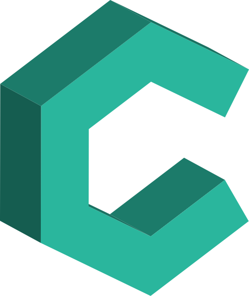綠色字母C矢量logo圖標(biāo) logo png