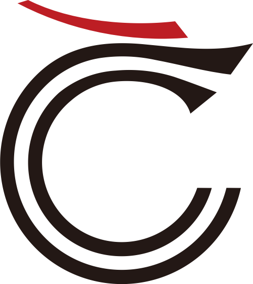 黑色紅色抽象字母C矢量logo圖標(biāo) logo png