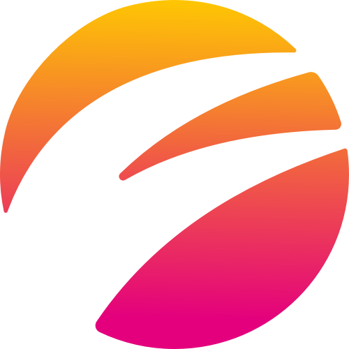 彩色漸變圓形矢量logo圖標(biāo) logo png