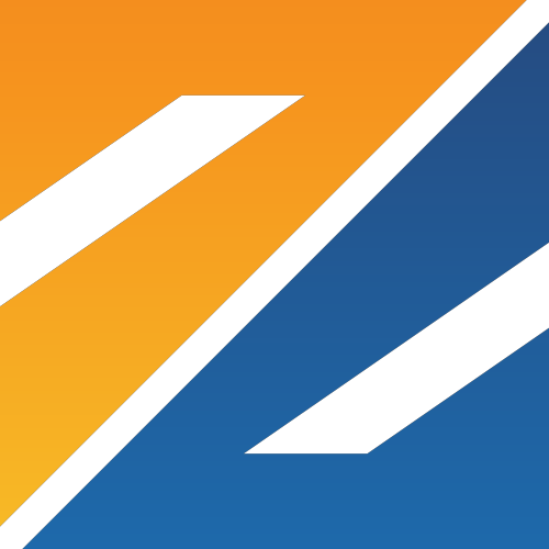 黃色藍(lán)色字母Z矢量logo圖標(biāo) logo png