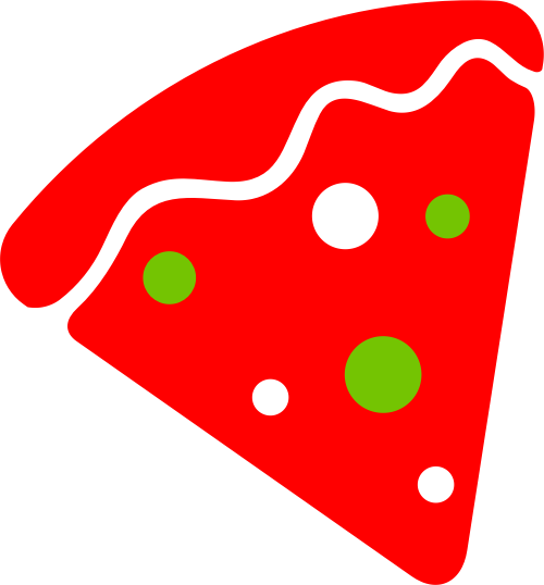 紅色披薩矢量logo圖標(biāo) logo png