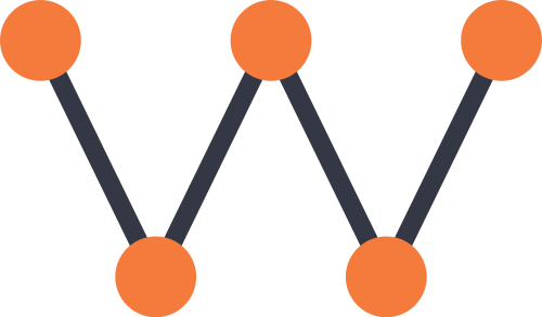 黃色黑色字母W矢量logo logo png