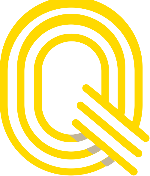 黃色字母Q矢量logo圖標(biāo) logo png