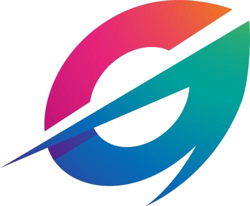 彩色字母G矢量logo logo png