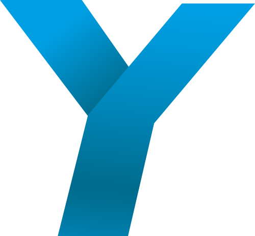 藍(lán)色字母Y矢量logo圖標(biāo) logo png