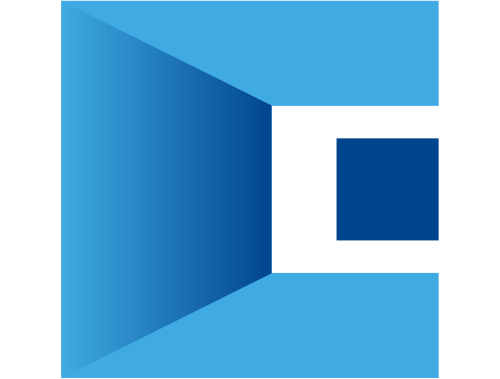 三維字母C立體建筑空間感Logo圖標(biāo) logo png