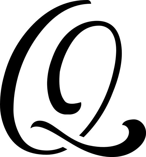 字母Q矢量圖標(biāo) logo png