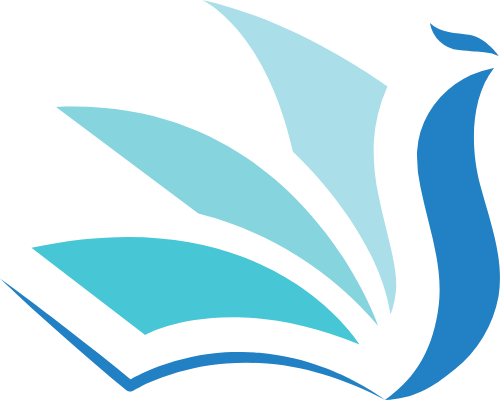 書本翻頁教育培訓(xùn)造型矢量logo