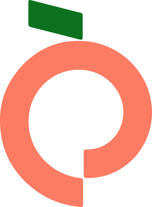 桃子水蜜桃水果 logo png