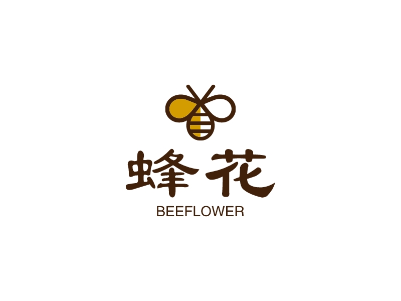 蜂花LOGO設計